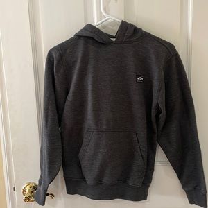 Boys Billabong youth medium 12 gray sweatshirt.Like new.Only worn a few times